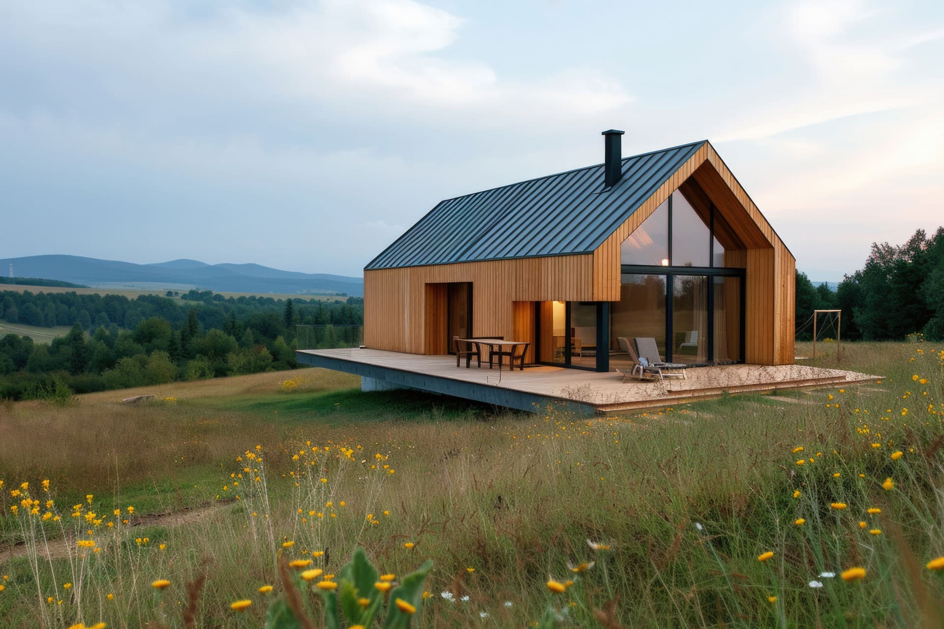 Casa prefabricada en Chile